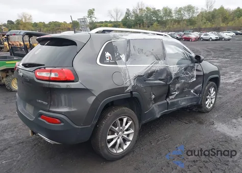 2017 Jeep Cherokee Limited z USA, uszkodzony, nr VIN 1C4PJMDS3HD229050